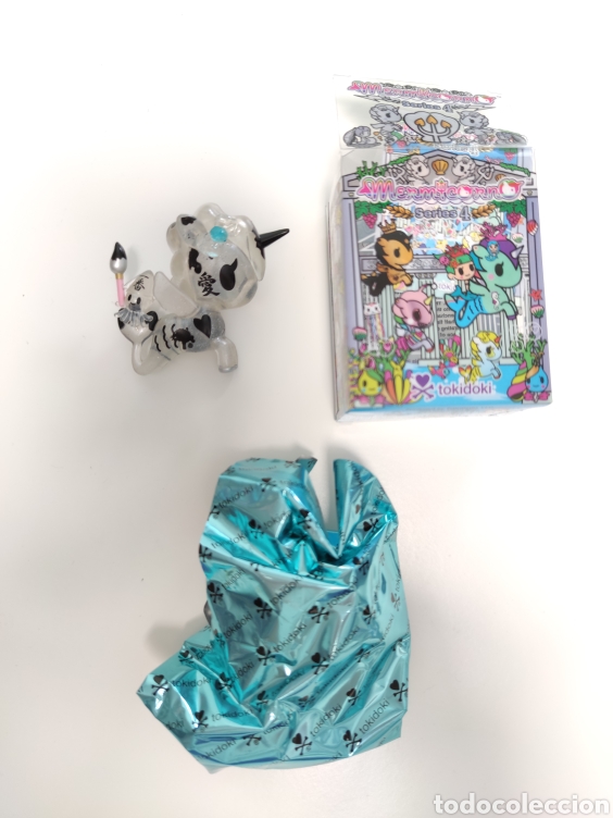 Figuras de goma y PVC: Tokidoki Mermicorno Series 4 Inky