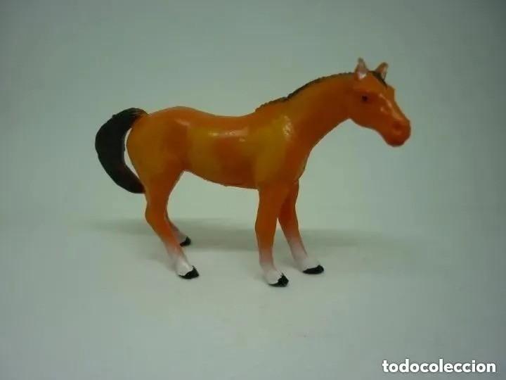 Figuras de goma y PVC: Figura de caballo - 4 cm - Foto 1
