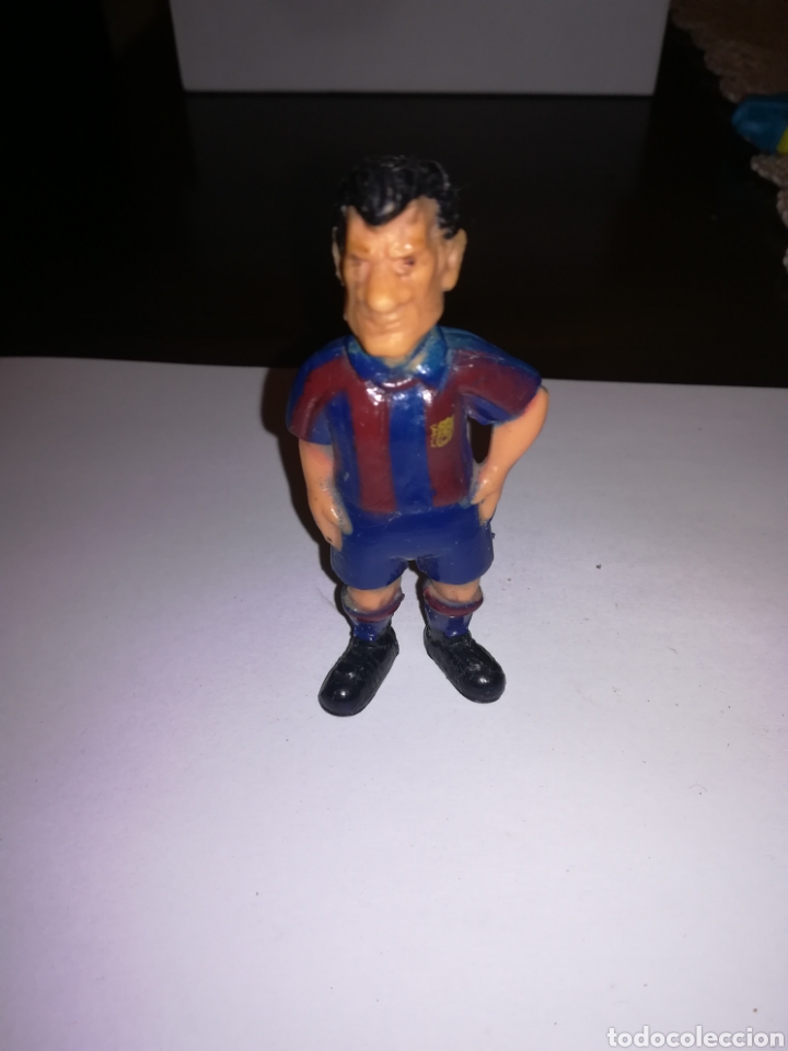 Figuras de Goma y PVC: FIGURA DE PVC A&Ntilde;OS 90 PROMOCIONAL CHUPA CHUPS FUTBOL CLUB BARCELONA