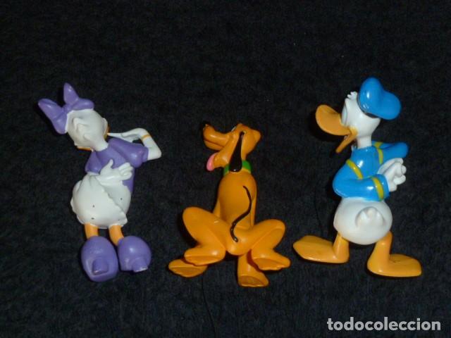 Figuras de goma y PVC: Lote Donald, Daisy y Pluto. Disney - Foto 5