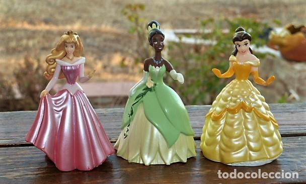 Figuras de goma y PVC: Lote princesas Disney pvc - Foto 1