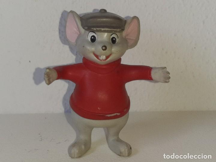 Figurines en Caoutchouc et PVC: ANTIGUA FIGURA DE GOMA FLEXIBLE - LOS RESCATADORES - BERNARDO DISNEY - A&Ntilde;OS 90