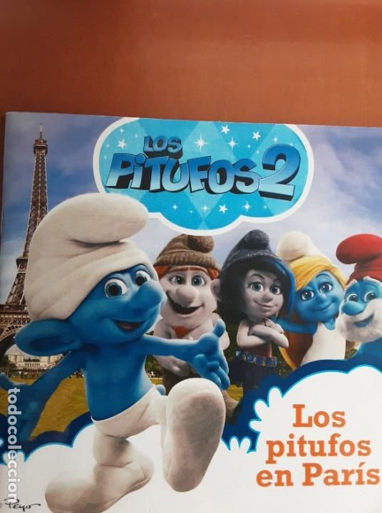 Figuras de goma y PVC: PITUFINA LOS PITUFOS EN PARIS - Foto 2