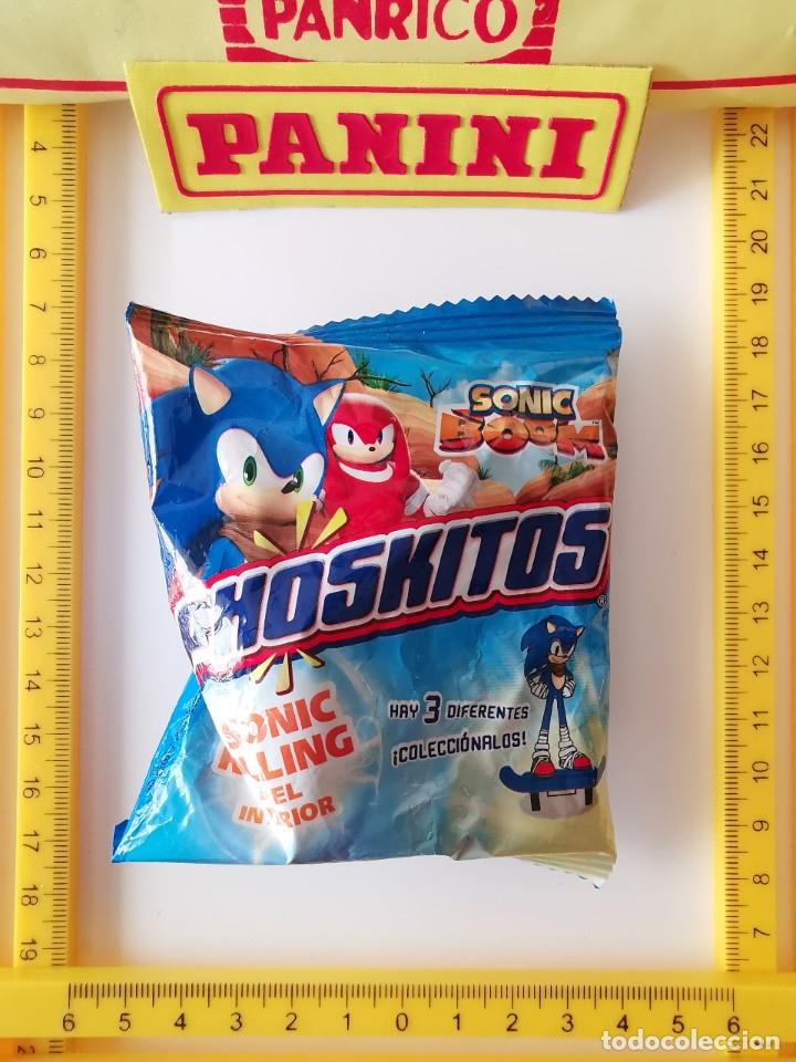 Figuras de goma y PVC: SOBRE PRECINTADO PREMIO OBSEQUIO PHOSKITOS SONIC BOOM ROLLING - Foto 1