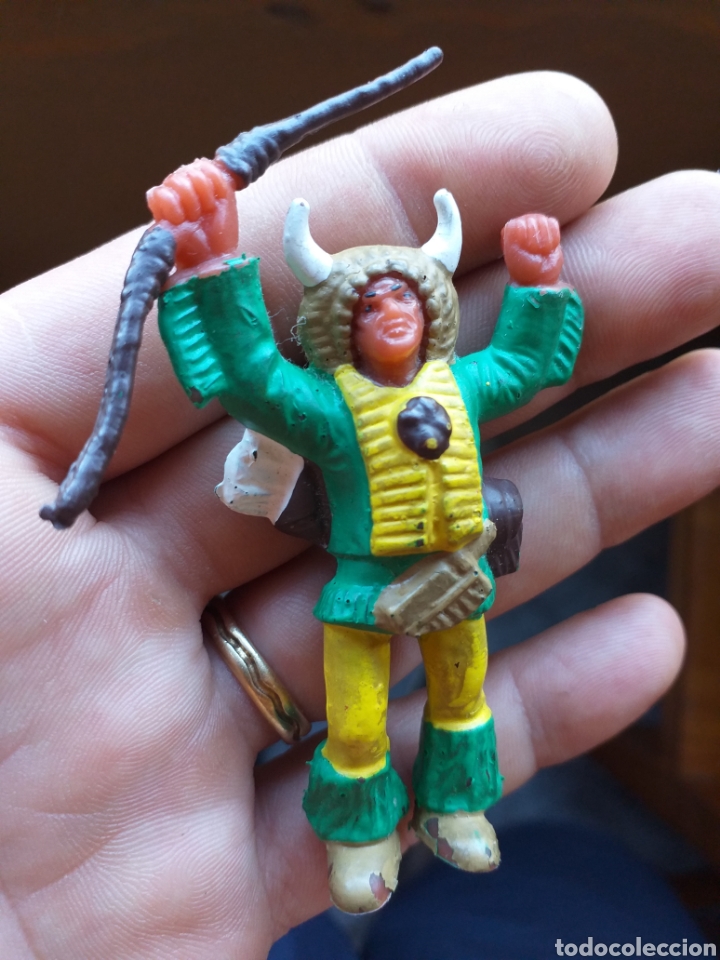 Figuras de goma y PVC: DOS INDIOS COMANSI - Foto 2