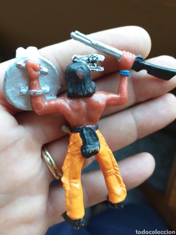 Figuras de goma y PVC: DOS INDIOS COMANSI - Foto 7