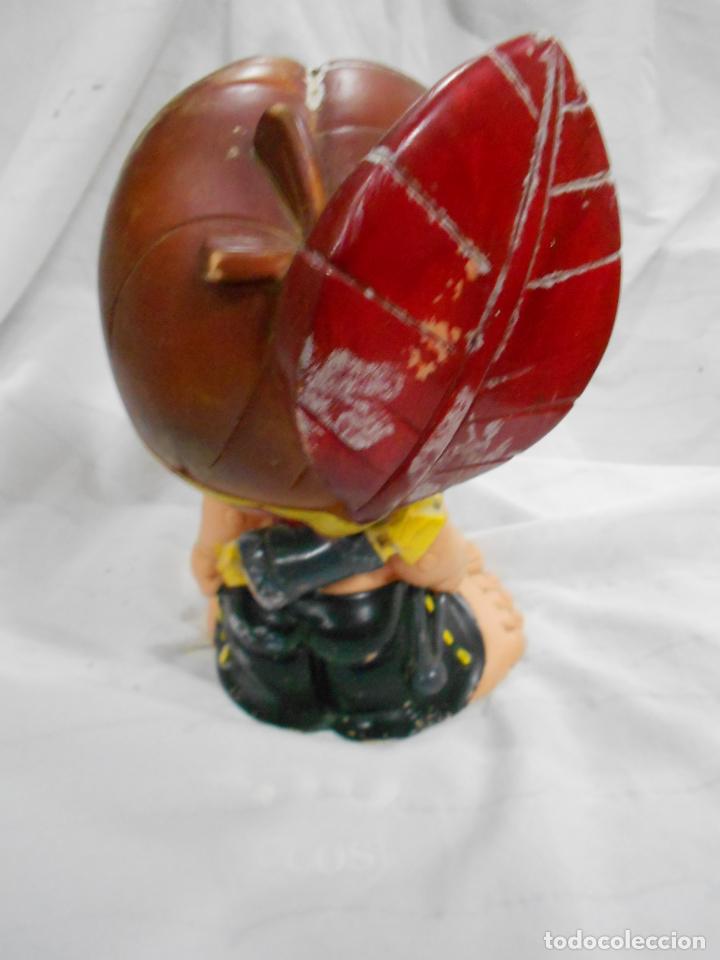 Figuras de goma y PVC: ANTIGUO MU&Ntilde;ECO INDIO - Foto 2