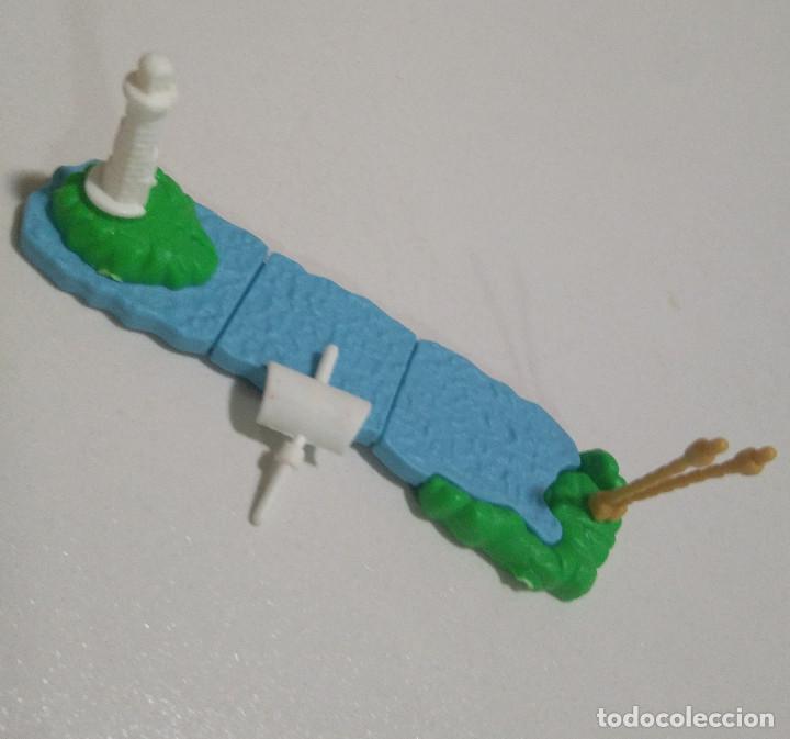 Kinder &Uuml;berraschung: kinder mini isla faro lago diorama miniatura escala