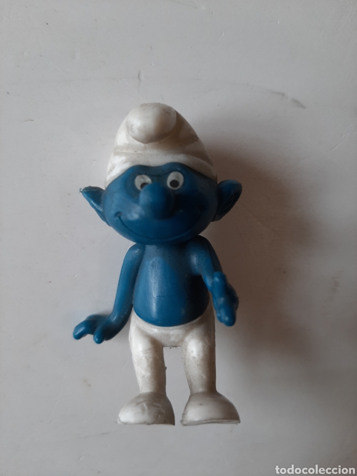 Figuras de Goma y PVC: Pitufo marca Peyo. A&ntilde;os 80.