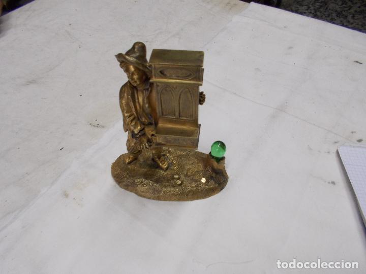 Figuras de goma y PVC: figura ni&ntilde;o en bronce - Foto 8