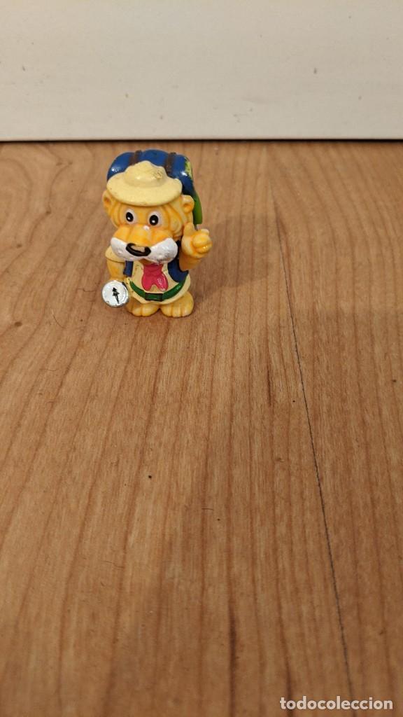 Figuras de goma Kinder: FIGURA LE&Oacute;N HUEVO KINDER - Foto 1