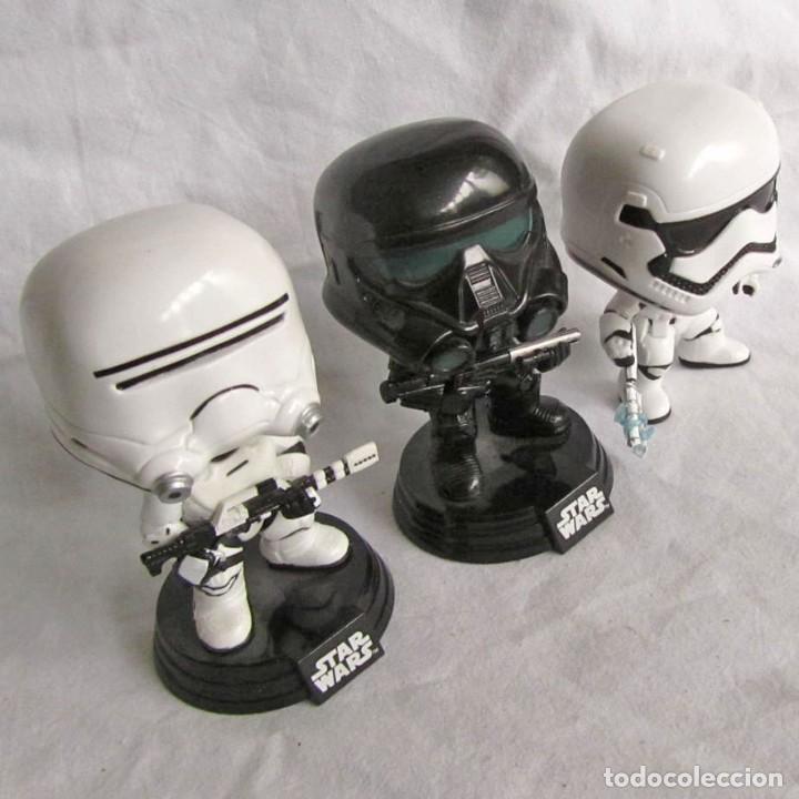 Figuras de goma y PVC: 3 figuras Star Wars Funko - Foto 1