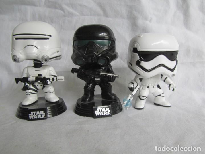 Figuras de goma y PVC: 3 figuras Star Wars Funko - Foto 2
