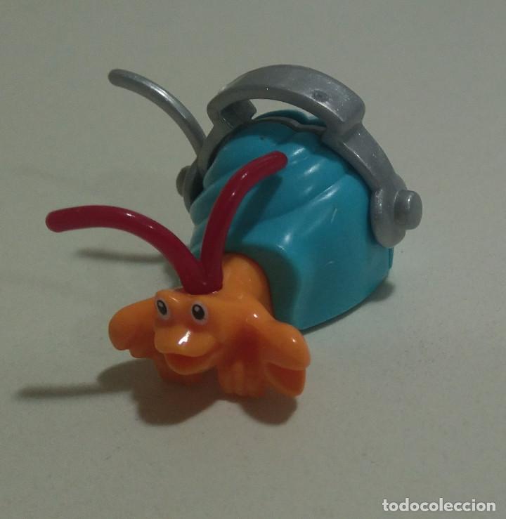 Figuras de Goma Kinder: kinder animal concha auriculares molusco marino ermita&ntilde;o