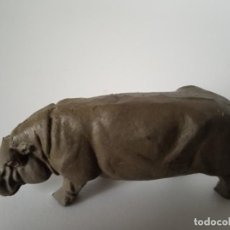 Figuras de Goma y PVC: HIPOPÓTAMO GOMA AÑOS 50. Lote 219559921