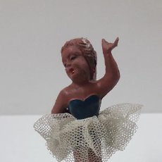 Figuras de Goma y PVC: BAILARINA DE BALLET . REALIZADA POR LAFREDO . ORIGINAL AÑOS 50 EN GOMA . ALTURA 8,7 CM