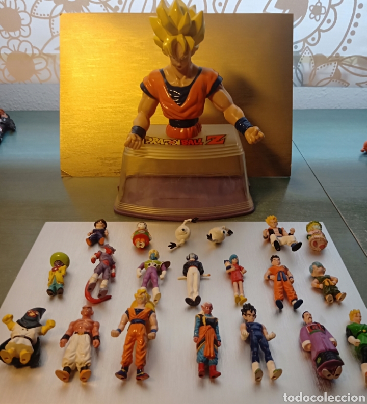 Figurines en Caoutchouc et PVC: Drag&oacute;n Ball Z BOLA DRAGON estuche caja para figuras Super Guerriers