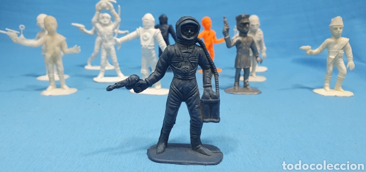 Figuras de goma y PVC: 18 FIGURAS DE THUNDERBIRDS - GUARDIANES DEL ESPACIO - COMANSI - Foto 11