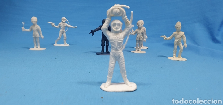 Figuras de goma y PVC: 18 FIGURAS DE THUNDERBIRDS - GUARDIANES DEL ESPACIO - COMANSI - Foto 15