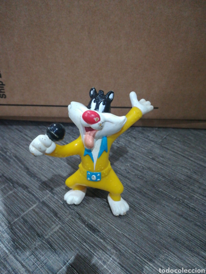 Figuras de goma y PVC: Silvestre 1994 Warner Bros macau - Foto 1