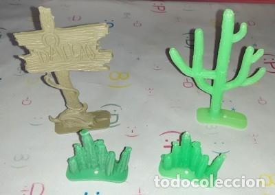 Figuras de goma y PVC: LOTE DE ACCESORIOS DE COMANSI PARA VAQUEROS E INDIOS - Foto 1