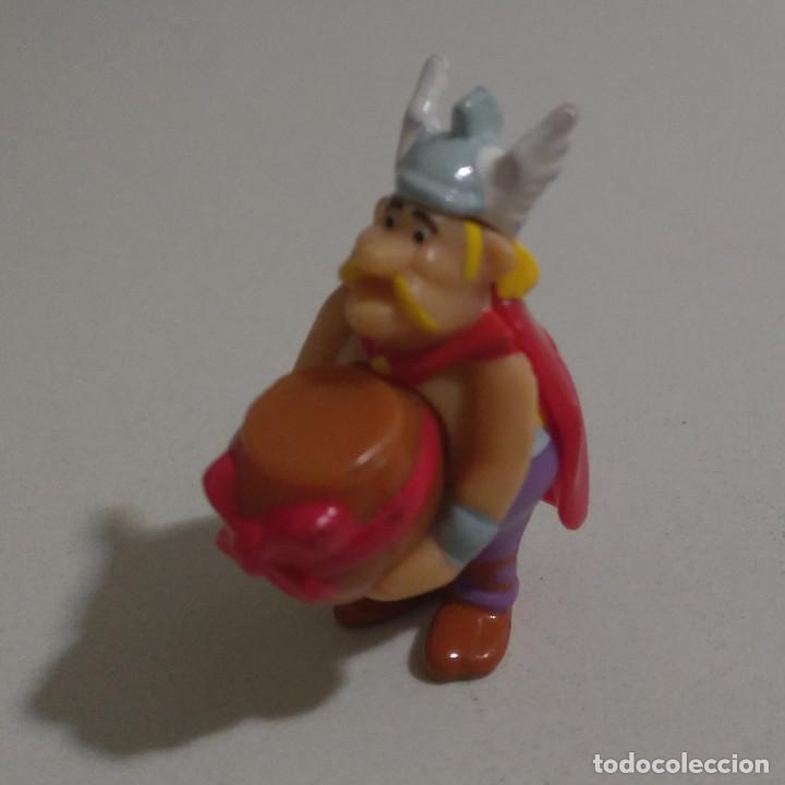 Figure di Gomma e PVC: ASTERIX KINDER 50 ANIVERSARIO MU&Ntilde;ECO MINIATURA MONOBLOC galo regalo