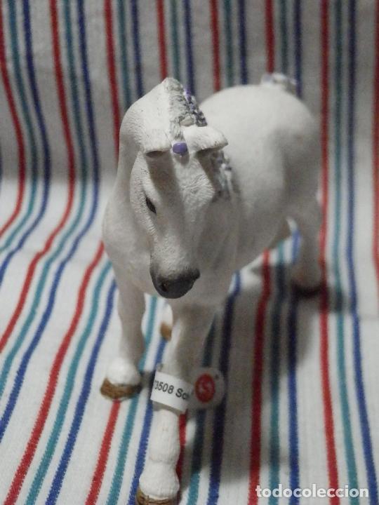 Figuras de goma y PVC: SCHLEICH YEGUA LIPIZANA , SIN ESTRENAR - Foto 6
