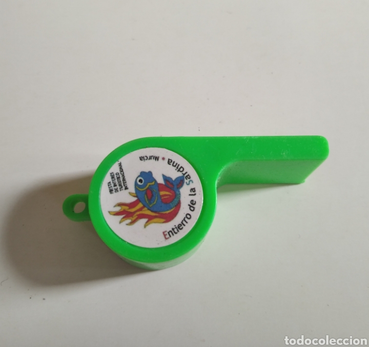 Figuras de goma y PVC: Pito silbato entierro de la sardina murcia fiestas