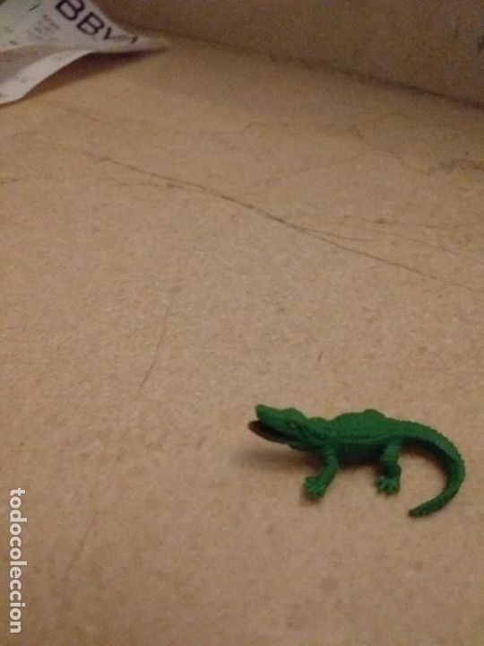 Figuras de goma y PVC: MU&Ntilde;ECO DE GOMA MINI COCODRILO - Foto 2