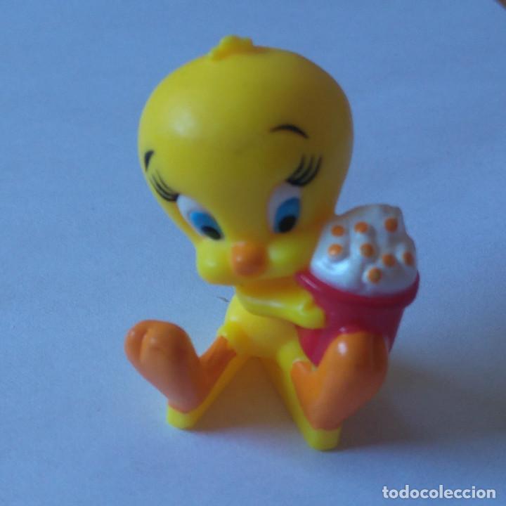 Kinder Figures: piolin palomitas looney tunes cine toons mu&ntilde;eco figurita warner bros