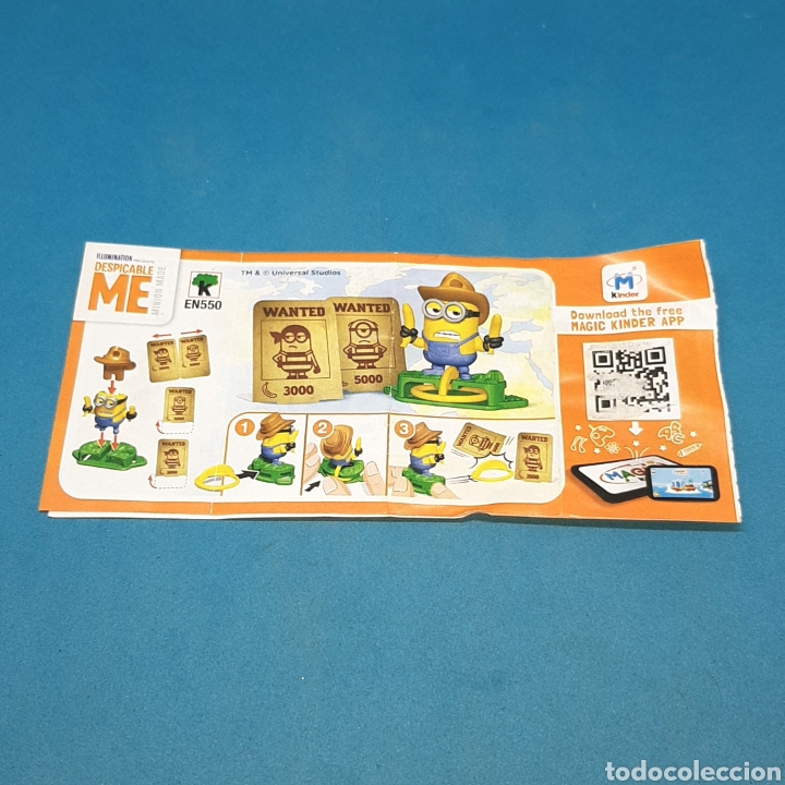 Figure di Gomma e PVC: (FAR) BPZ - KINDER. MINIONS AROUND THE WORLD. EN550