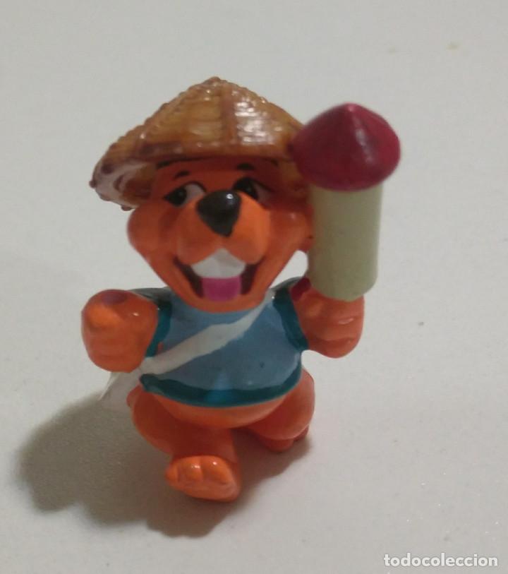 Figuras de Goma Kinder: kINDER CASTOR CASTORES CHINOS JAPONESES FIGURAS MU&Ntilde;ECOS HUEVO CHOCOLATE variante