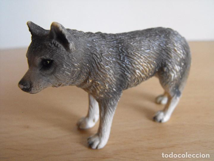 Figuras de goma y PVC: SCHLEICH. Lobo o perro. - Foto 1
