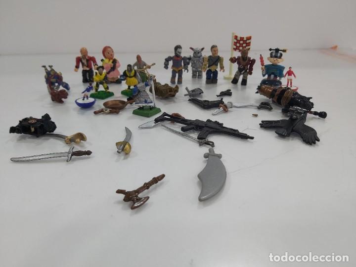 Figure di Gomma e PVC: LOTE DE FIGURITAS Y ACCESORIS VARIOS MU&Ntilde;ECOS