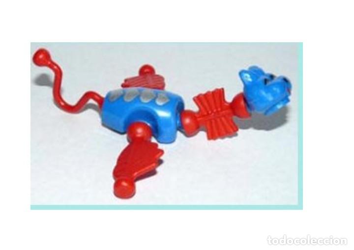 Kinder &Uuml;berraschung: K01-89 bicho divertido, azul y rosa