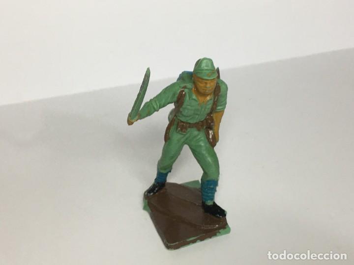 Figuras de goma y PVC: SOLDADO JAPONES DE PECH - Foto 1
