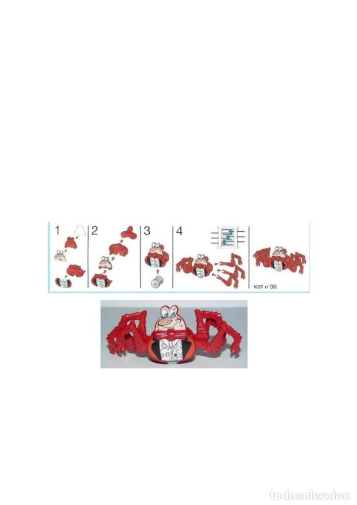 Kinder &Uuml;berraschung: k01 N&ordm; 36 Cangrejo rojo