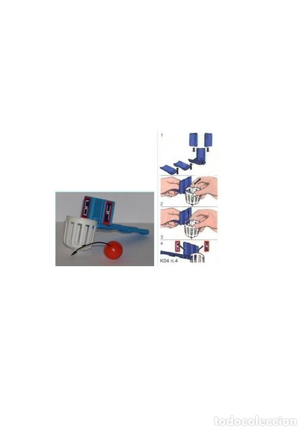 Figuras de goma Kinder: K04 N&ordm; 4 + BPZ Cesta de b&aacute;squet - Foto 1