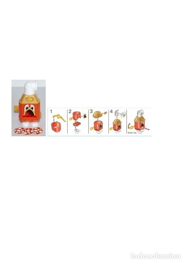Figuras de Borracha e PVC: K04 N&ordm; 42 + BPZ Mu&ntilde;eco horno de pizzas