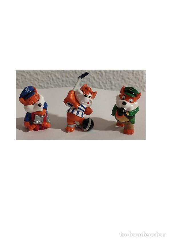 Figuras de Borracha e PVC: Colecci&oacute;n Zorrolistos: Ant&oacute;n Dormil&oacute;n, Golfo Golfista y Edu Sin Miedo + BPZ alem&aacute;n