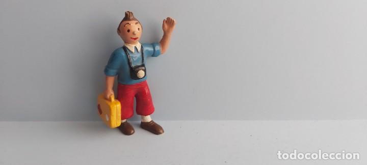 Figuras de goma y PVC: figurita de goma o pvc comics spain o alguna otra de la epoca tintin