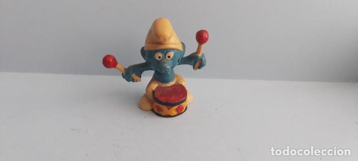 Figuras de Goma y PVC: figurita de goma o pvc comics spain o alguna otra de la epoca PITUFO