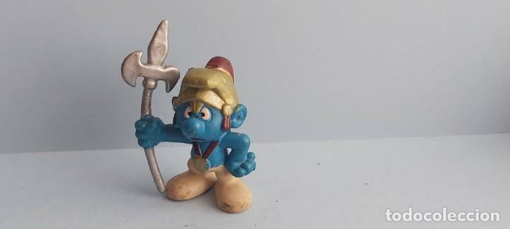 Figuras de Goma y PVC: figurita de goma o pvc comics spain o alguna otra de la epoca PITUFO