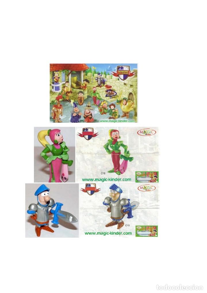 Figurines en Caoutchouc et PVC: Colecci&oacute;n el Reino de la Risa: C-18 Ariana la vanidosa y C-19 Beltrand el maligno +2 BPZ