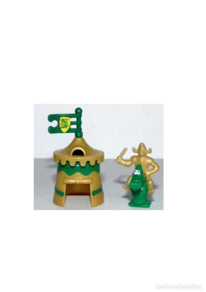 Figurines en Caoutchouc et PVC: Colecci&oacute;n el reino de la risa-Tiendas de campa&ntilde;a y caballeros: C-34