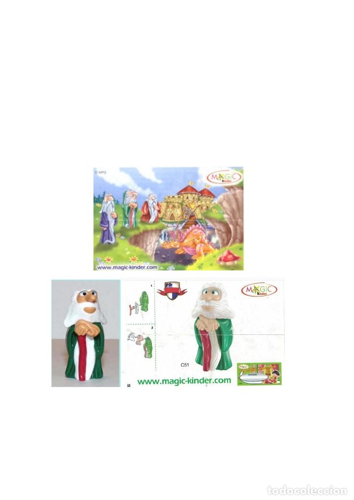 Figurines en Caoutchouc et PVC: Colecci&oacute;n el Reino de la Risa-Magos y dragones: C51 + BPZ