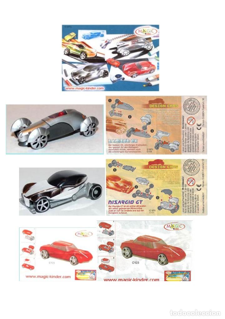 Figurines en Caoutchouc et PVC: Vehiculos: C120, C121 y C123 + 3 BPZ(2 BPZ alemanes)