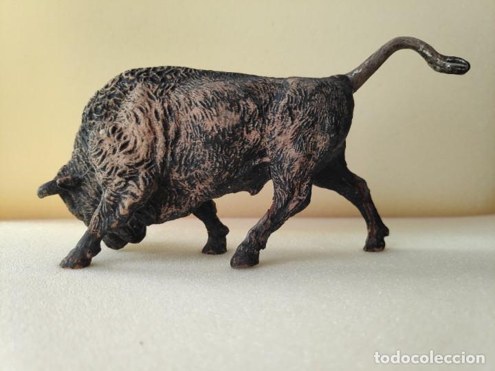 Figuras de goma y PVC: Bisonte Elastolin 1930 - Foto 1