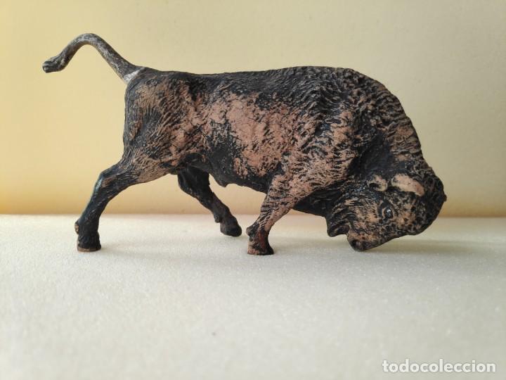 Figuras de goma y PVC: Bisonte Elastolin 1930 - Foto 2