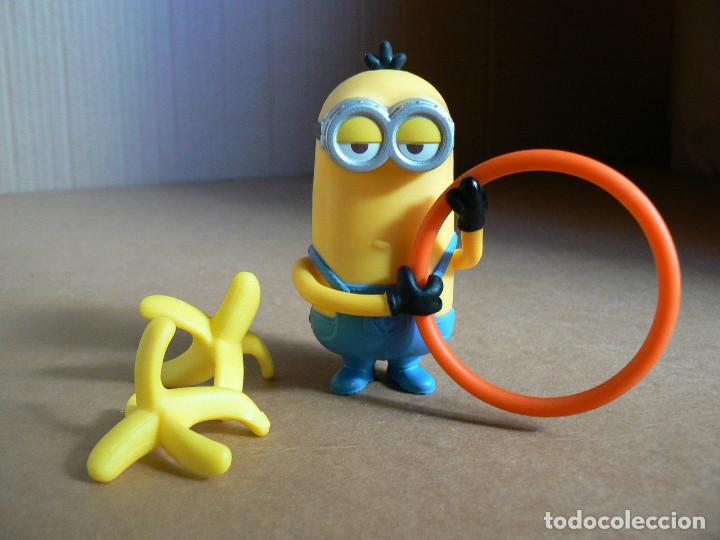 Rubber and PVC Figures: Figura del Minion Kevin de la pelicula Los minions o Gru mi villano favorito McDonald's 2017